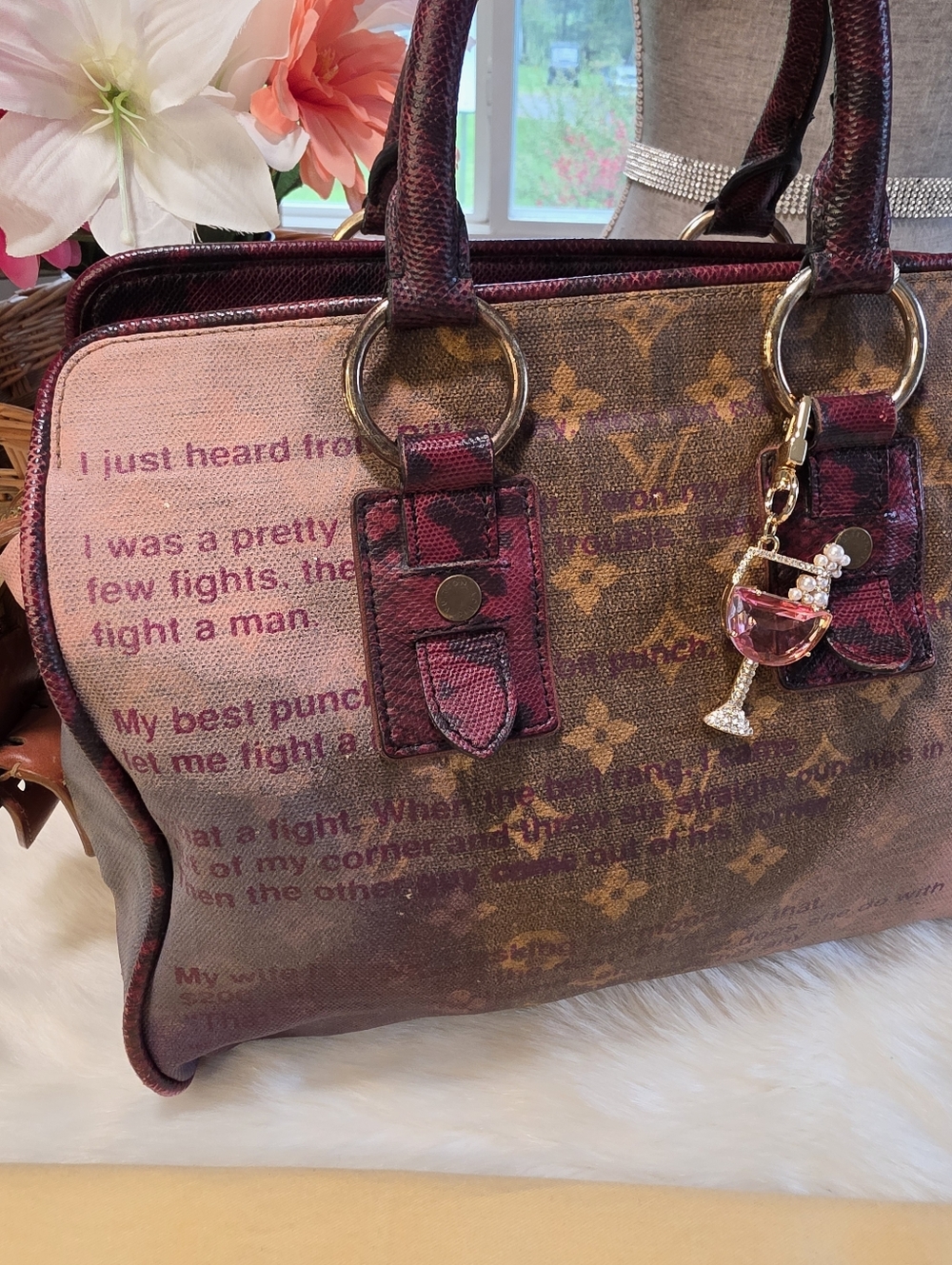 Louis Vuitton Limited Edition Graduate Jokes Satchel - Picture 14 of 15